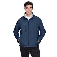 Mens Soft Shell Jacket - cHARcOAL - S(D0102H76ML8)