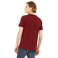 Bella + Canvas Unisex Jersey Short-Sleeve T-Shirt Xl Cardinal