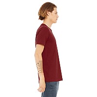 Bella + Canvas Unisex Jersey Short-Sleeve T-Shirt Xl Cardinal