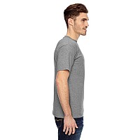 Adult 61 oz 100% cotton Pocket T-Shirt - ASH - S(D0102H7DUAT)