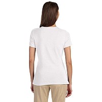 Ladies Perfect FitShell T-Shirt - WHITE - XS(D0102H76FBJ)