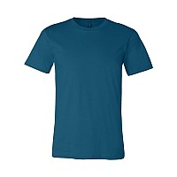 Bella + Canvas Unisex Jersey Short-Sleeve T-Shirt M Deep Teal