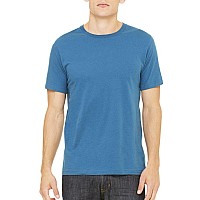 Bella + Canvas Unisex Jersey Short-Sleeve T-Shirt M Deep Teal