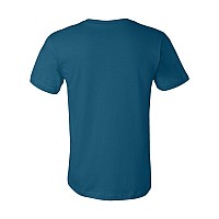 Bella + Canvas Unisex Jersey Short-Sleeve T-Shirt M Deep Teal