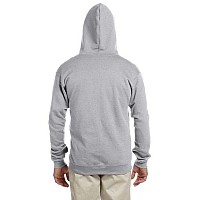 Adult 8 oz NuBlend Fleece Full-Zip Hooded Sweatshirt - ASH - 3XL(D0102HI3DJV)