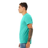 Bella + Canvas Unisex Jersey Short-Sleeve T-Shirt L TEAL