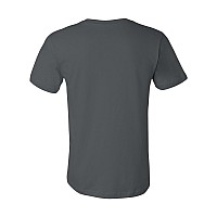 Bella+Canvas Unisex Jersey Short-Sleeve Crewneck T-Shirt, Large, Asphalt