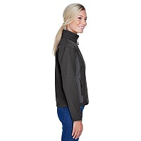 Ladies Soft Shell colorblock Jacket - cHARcL DK cHRcL - S(D0102H76466)