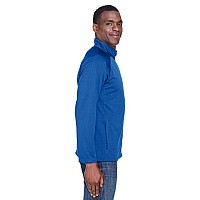 Mens Stretch Tech-Shell compass Full-Zip - DK gREY HEATHER - S(D0102H76KAT)