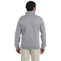 Adult Super Sweats NuBlend Fleece Quarter-Zip Pullover - BLAcK HEATHER - 2XL(D0102HI3MgY)