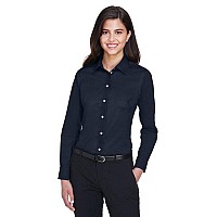 Ladies crown Woven collectionSolid Stretch Twill - BLAcK - XS(D0102H76TRT)