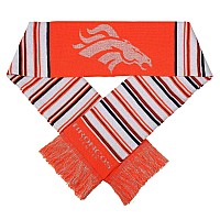 Denver Broncos Glitter Stripe Scarf