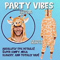 Funziez Adult Onesie Halloween Costume Animal And Sea Creature Plush One Piece Cosplay Suit For Adults Men And Women