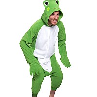 Funziez Adult Onesie Halloween Costume Animal And Sea Creature Plush One Piece Cosplay Suit For Adults Men And Women