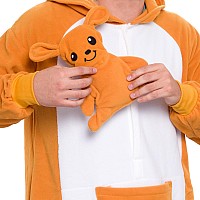 Funziez Adult Onesie Halloween Costume Animal And Sea Creature Plush One Piece Cosplay Suit For Adults Men And Women