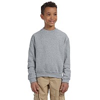 Youth NuBlend Fleece crew - BLAcK - S(D0102HI3YR7)