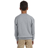 Youth NuBlend Fleece crew - BLAcK - S(D0102HI3YR7)