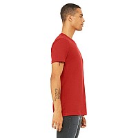 Bella Canvas Jersey Short Sleeve Tee Red