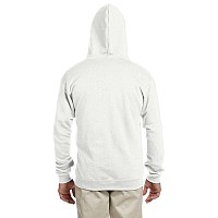 Adult 8 oz NuBlend Fleece Full-Zip Hooded Sweatshirt - ASH - 3XL(D0102HI3DMA)