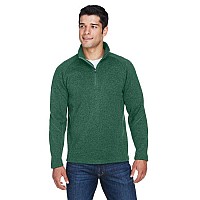 Adult Bristol Sweater Fleece Quarter-Zip - NAVY - S(D0102H764VT)