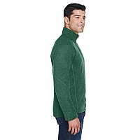 Adult Bristol Sweater Fleece Quarter-Zip - NAVY - S(D0102H764VT)