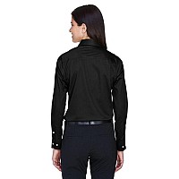 Ladies crown Woven collectionSolid Stretch Twill - BLAcK - XS(D0102H7NBV8)