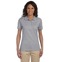 Ladies SpotShieldJersey Polo - LIgHT BLUE - S(D0102H2H52V)