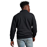 Unisex Dri-Power Quarter-Zip Fleece - BLAcK - S(D0102H7KYWJ)