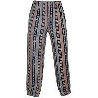 Costume Agent Jeffrey The Dude Lebowski Movie Character Pajama Pants Halloween Cosplay Multicolor