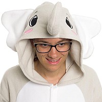 Funziez Adult Onesie Halloween Costume Animal And Sea Creature Plush One Piece Cosplay Suit For Adults Men And Women