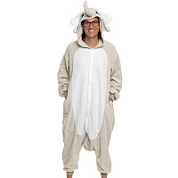 Funziez Adult Onesie Halloween Costume Animal And Sea Creature Plush One Piece Cosplay Suit For Adults Men And Women