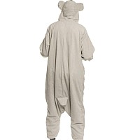 Funziez Adult Onesie Halloween Costume Animal And Sea Creature Plush One Piece Cosplay Suit For Adults Men And Women Koala