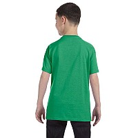 Youth DRI-POWER AcTIVE T-Shirt - IRISH gREEN HTHR - M(D0102H7MgD8)