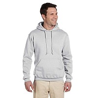 Adult Super Sweats NuBlend Fleece Pullover Hooded Sweatshirt - TRUE RED - S(D0102HI3UWA)