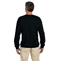 Adult Super Sweats NuBlend Fleece crew - BLAcK - S(D0102HI3cVW)