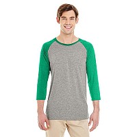 Adult TRI-BLEND Baseball Raglan - OXFRD TRU BL HT - XL(D0102H7M9VT)