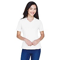 Ladies Zone Performance T-Shirt - WHITE - XS(D0102H7NBM6)