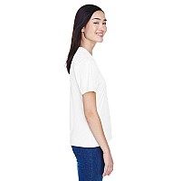 Ladies Zone Performance T-Shirt - WHITE - XS(D0102H7NBM6)