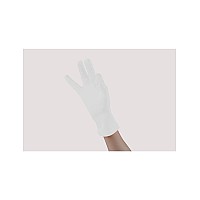 Seeksmile Adult Spandex Gloves Wrist Length Halloween Cosplay Costume Glove Free Size White