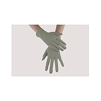 Seeksmile Adult Spandex Gloves Wrist Length Halloween Cosplay Costume Glove Free Size Gray