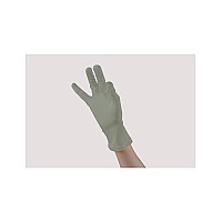 Seeksmile Adult Spandex Gloves Wrist Length Halloween Cosplay Costume Glove Free Size Gray