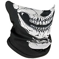 Skull Halloween Face Mask Sun Wind Dust Protection Reusable Mask For Men Women Works As Neck Gaiter Headwear Balaclava