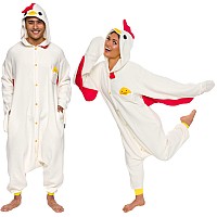 Funziez Adult Onesie Halloween Costume Animal And Sea Creature Plush One Piece Cosplay Suit For Adults Men And Women