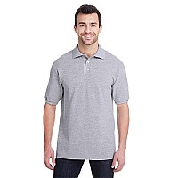 Adult Piqu Polo - WHITE - XL(D0102H7ML46)