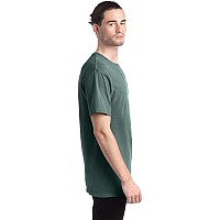 Mens garment-Dyed T-Shirt - BLAcK - S(D0102H7KMZP)