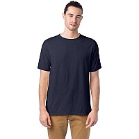 Mens garment-Dyed T-Shirt - BLAcK - S(D0102H7KM36)