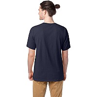 Mens garment-Dyed T-Shirt - BLAcK - S(D0102H7KM36)