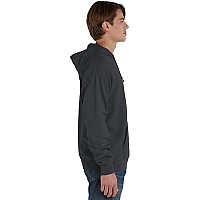 Unisex Pullover Hooded Sweatshirt - BLAcK - S(D0102H7KL1X)