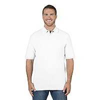 Adult Piqu Polo - WHITE - XL(D0102H7M05T)