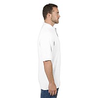 Adult Piqu Polo - WHITE - XL(D0102H7M05T)